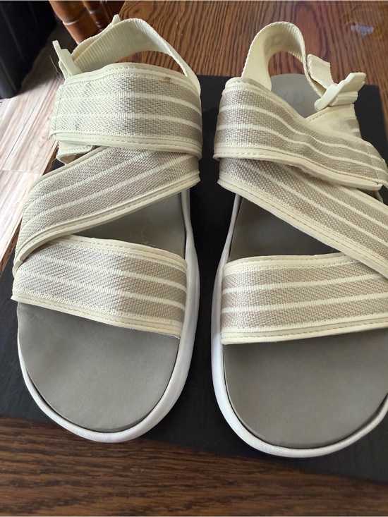 adidas Shoes - adidas Women's Beige and White Strappy Sandals